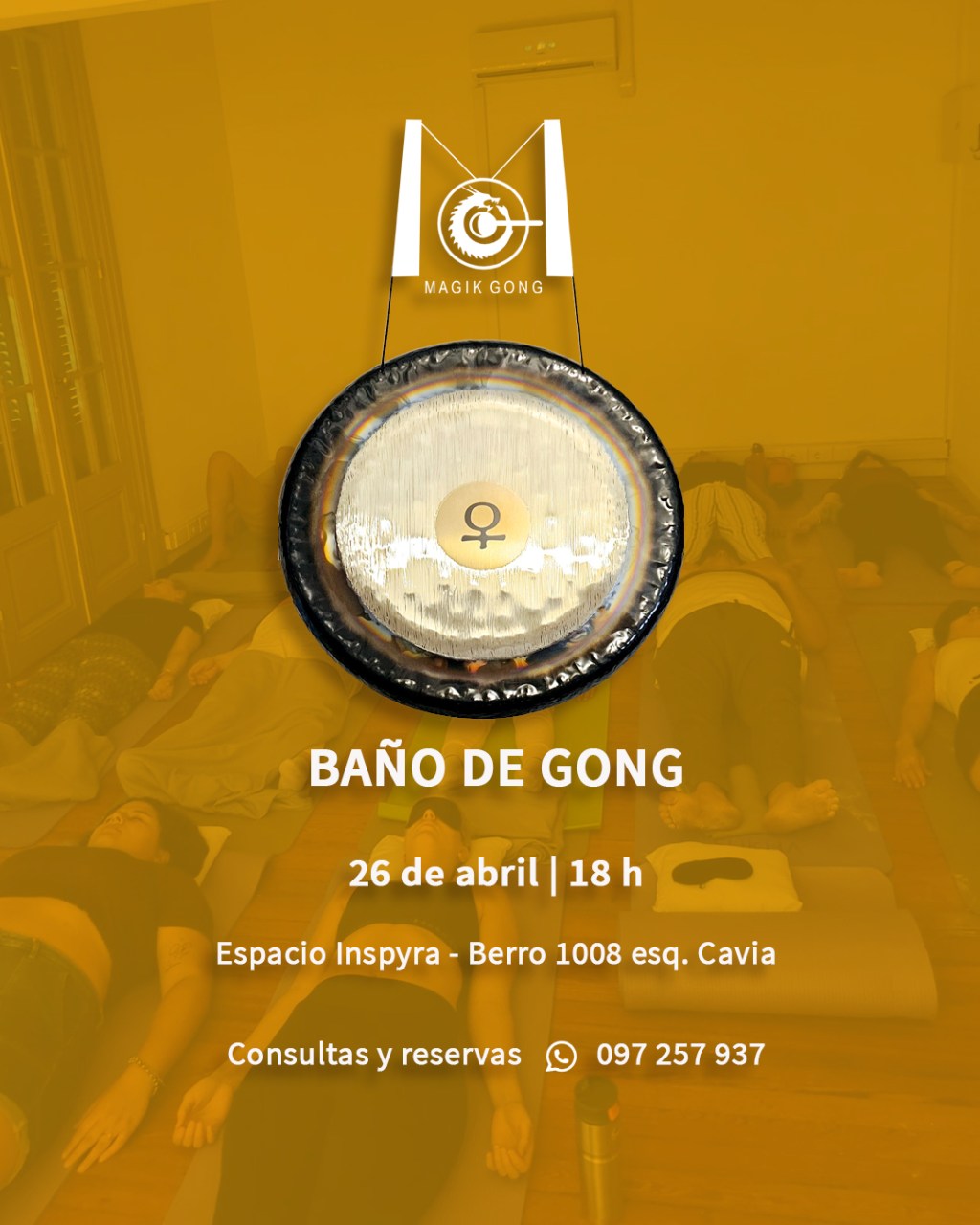 Baño de Gong&nbsp;26/4