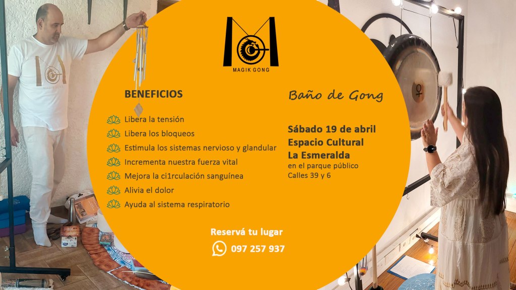 Baño de Gong en Luna Nueva | La&nbsp;Esmeralda