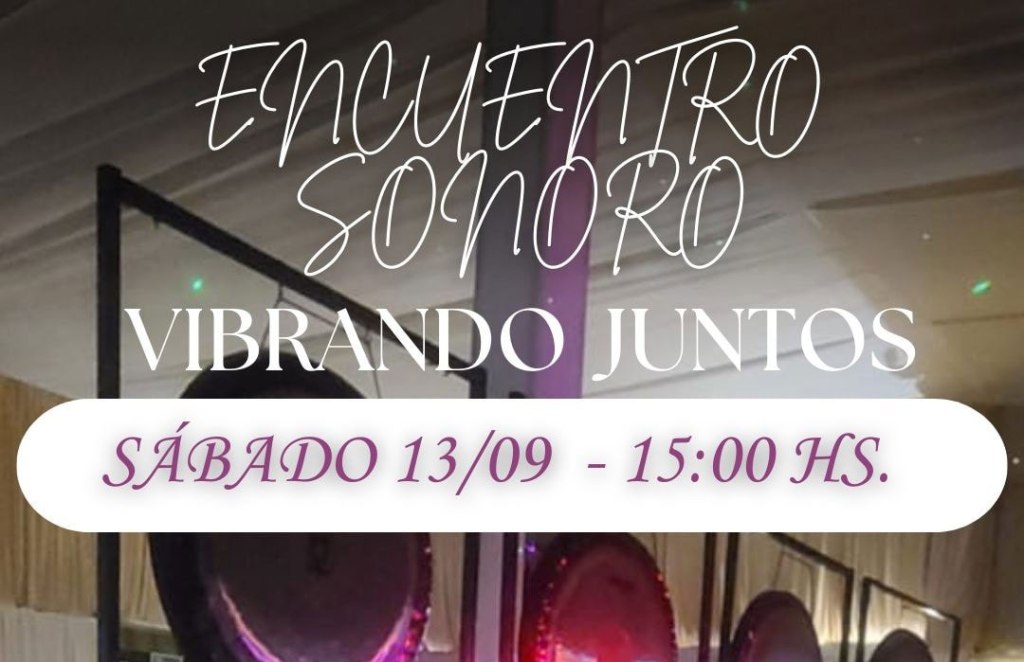 Tercer Encuentro Sonoro: Vibrando&nbsp;Juntos